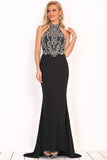 2024 Prom Dresses Mermaid High Neck PG4G28CT