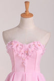 2024 Homecoming Dresses A Line Sweetheart Chiffon With P1SGLPM2