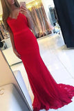 2024 V Neck Mermaid Lace Prom Dresses With Sash P861L5TH