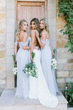 2024 Bridesmaid Dresses A Line Off The Shoulder Chiffon PTR7HGPY