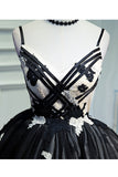 2024 Tulle Homecoming Dresses Spaghetti Straps With PGJCXFME