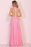 2024 New Arrival Scoop Chiffon With Beading A Line PREZ1NGQ