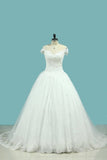 2024 Wedding Dress Off The Shoulder A Line With P2BRCF22