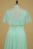 2024 New Arrival Mother Of The Bride Dresses A Line Straps Chiffon & Lace With PHMH9S24