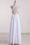 2024 New Arrival Scoop Open Back Prom Dresses PNP6D5YB