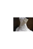 Wedding Dresses Sweetheart Taffeta With Ruffles And Beads P7JYJYR1