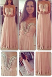 2024 Prom Dresses Sweetheart A Line Chiffon PCJSEGK3