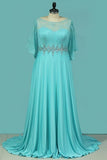 2024 Spandex And Lace Mother Of The Bride Dresses A Line PJFX2LH5