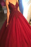 Prom Dresses A Line Tulle With PK969K45