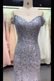 Prom Dress Off The Shoulder Sweep Train Mermaid PEQ93EPG