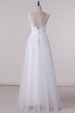 2024 Scoop Wedding Dresses Open Back A P9A6Y6QQ