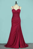 2024 Sweetheart Bridesmaid Dresses Mermaid Chiffon With PPYG9EQB