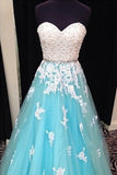 2024 Sweetheart Prom Dresses A-Line Floor-Length PJHBSZBX