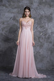 2024 New Arrival Prom Dresses A Line Sweetheart Sweep/Brush Chiffon With P9GNELBG