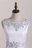 2024 New Arrival Scoop With Beading Satin Flower PS52EM8P