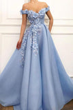 blue prom dresses