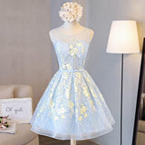 A line Short Homecoming Dress Graduation Dresses