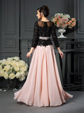 A-Line/Princess Sweetheart Sleeveless Long Chiffon Mother of the Bride Dresses TPP0007222