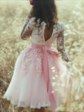 A-Line/Princess Sleeveless Sweetheart Lace Tulle Short/Mini Dresses TPP0008092