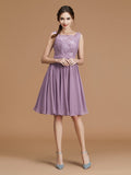 A-Line/Princess One-Shoulder Sleeveless Floor-Length Ruched Tulle Bridesmaid Dresses