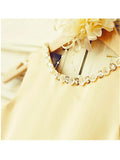 A-line/Princess Scoop Sleeveless Bowknot Tea-Length Tulle Flower Girl Dresses TPP0007712