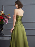 A-Line/Princess Strapless Sleeveless Beading Long Taffeta Mother of the Bride Dresses TPP0007350