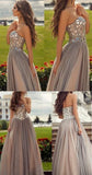 Charming Sexy Prom Dress Elegant Prom Dress Tulle Evening Dress Long Prom Dresses